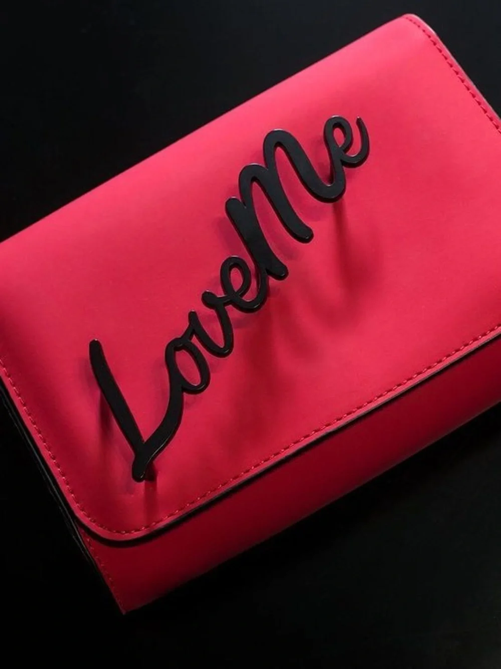 MAC Cosmetics Red 'Love Me' Clutch